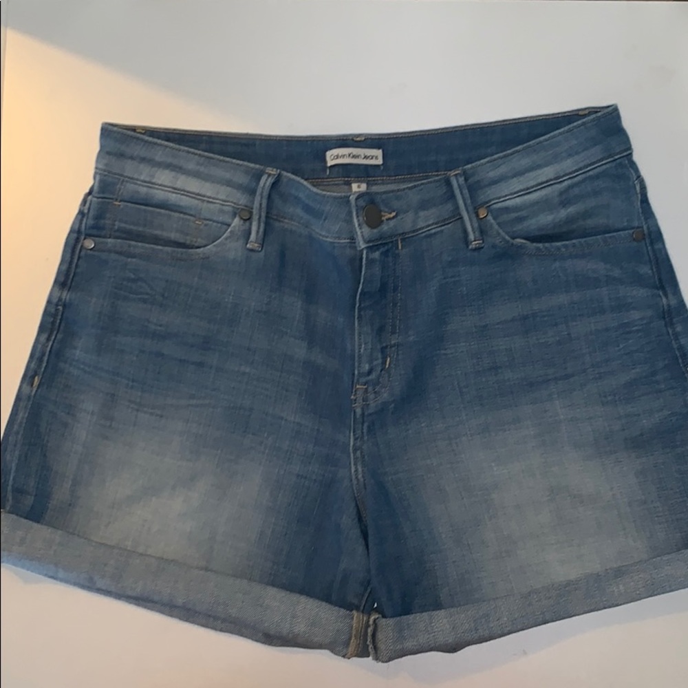 calvin klein jean shorts